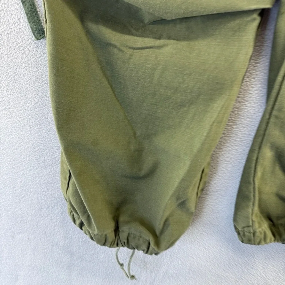 Vintage Military M65 Pants men's Large Regular OG 107 Sateen Cold Weather Green